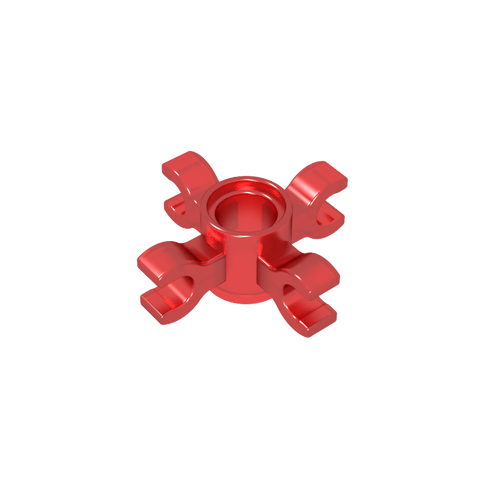 Gobricks,Technic Pin Connector Round with 4 Clips,90202,15646,49756