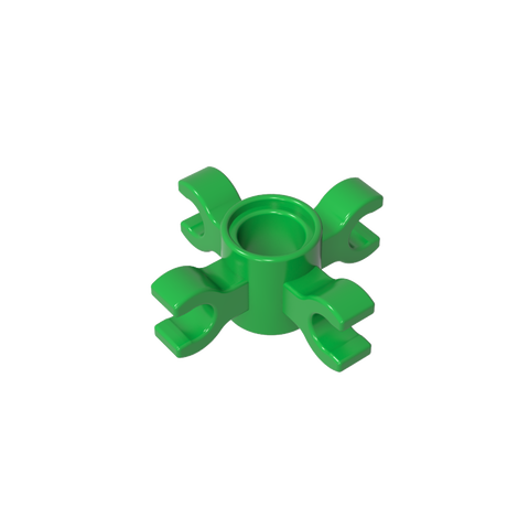 Gobricks,Technic Pin Connector Round with 4 Clips,90202,15646,49756