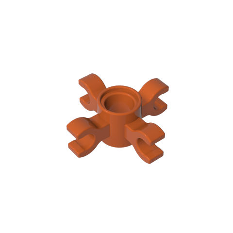 Gobricks,Technic Pin Connector Round with 4 Clips,90202,15646,49756