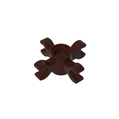 Gobricks,Technic Pin Connector Round with 4 Clips,90202,15646,49756