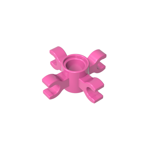 Gobricks,Technic Pin Connector Round with 4 Clips,90202,15646,49756