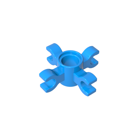 Gobricks,Technic Pin Connector Round with 4 Clips,90202,15646,49756