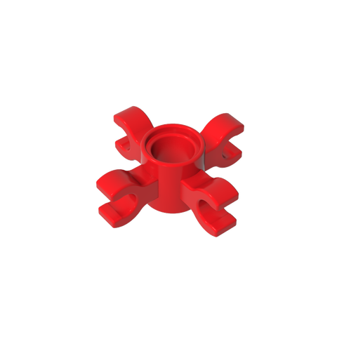 Gobricks,Technic Pin Connector Round with 4 Clips,90202,15646,49756