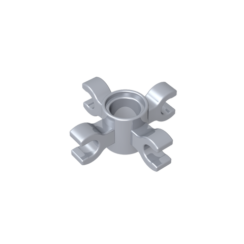 Gobricks,Technic Pin Connector Round with 4 Clips,90202,15646,49756