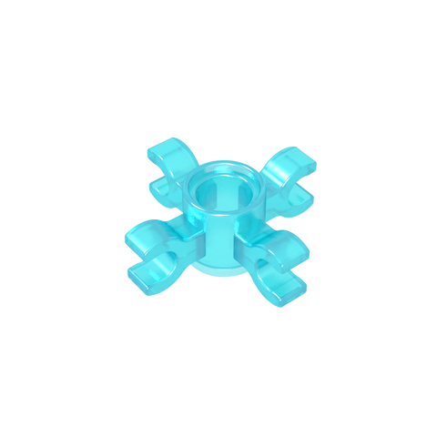 Gobricks,Technic Pin Connector Round with 4 Clips,90202,15646,49756