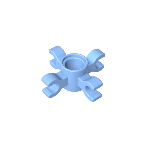 Gobricks,Technic Pin Connector Round with 4 Clips,90202,15646,49756
