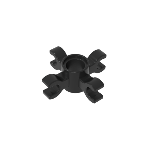 Gobricks,Technic Pin Connector Round with 4 Clips,90202,15646,49756