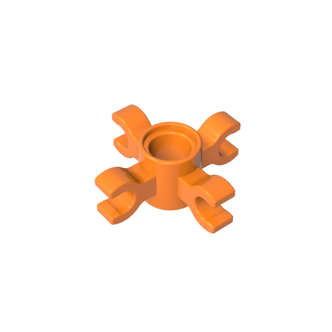 Gobricks,Technic Pin Connector Round with 4 Clips,90202,15646,49756