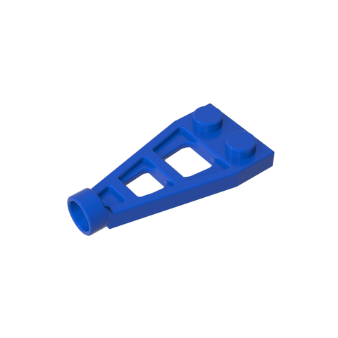 Gobricks,Plate Special 1 x 2 with Long Stud Receptacle (Space Wing),4596