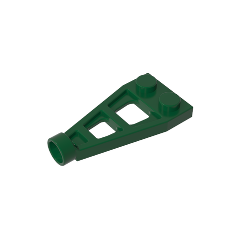Gobricks,Plate Special 1 x 2 with Long Stud Receptacle (Space Wing),4596