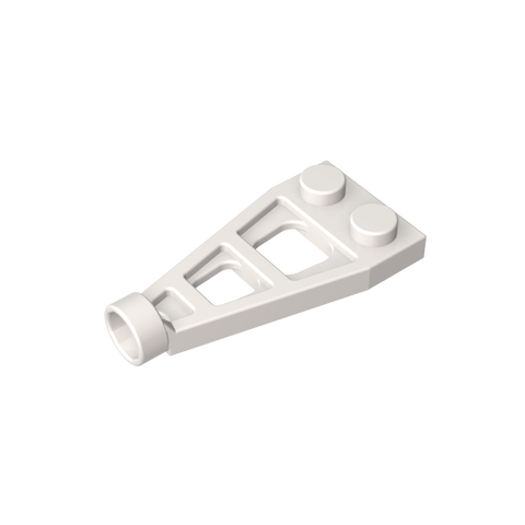Gobricks,Plate Special 1 x 2 with Long Stud Receptacle (Space Wing),4596