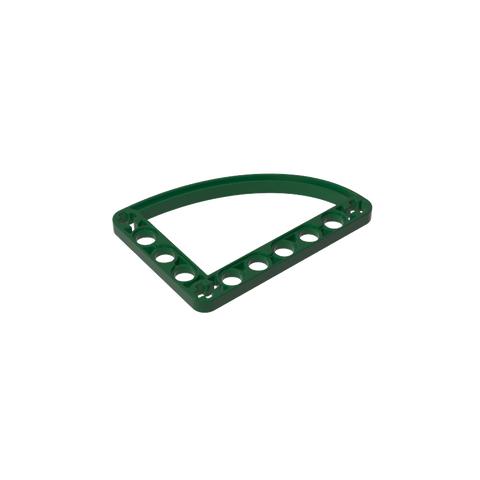 Gobricks,Technic Beam 5 x 7 L-Shape with Quarter Ellipse Thin,32251
