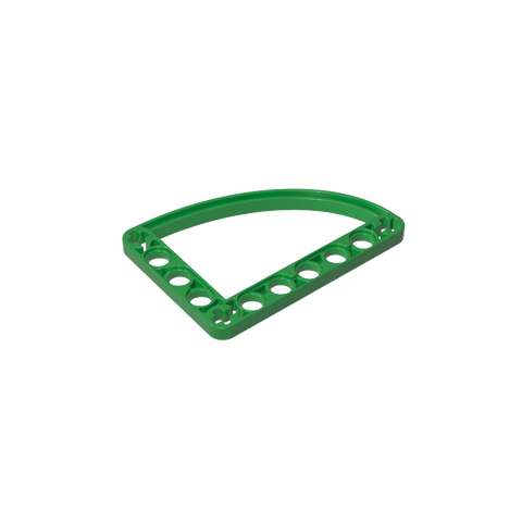 Gobricks,Technic Beam 5 x 7 L-Shape with Quarter Ellipse Thin,32251