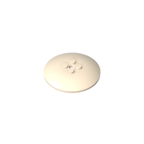 Gobricks,Dish 6 x 6 Inverted (Radar) with Solid Studs,44375b,45729,44375,35327