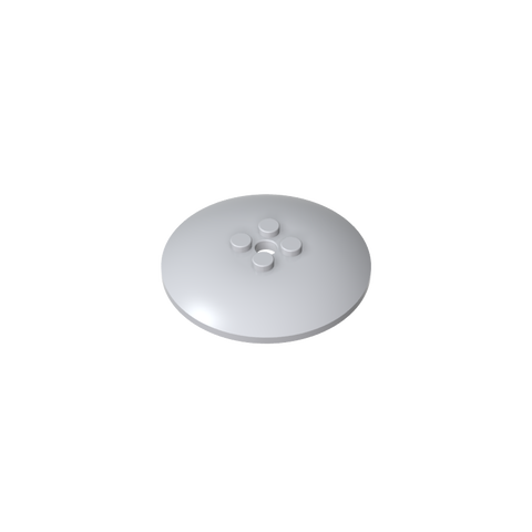Gobricks,Dish 6 x 6 Inverted (Radar) with Solid Studs,44375b,45729,44375,35327