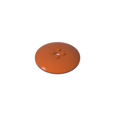 Gobricks,Dish 6 x 6 Inverted (Radar) with Solid Studs,44375b,45729,44375,35327