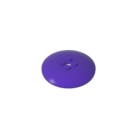 Gobricks,Dish 6 x 6 Inverted (Radar) with Solid Studs,44375b,45729,44375,35327
