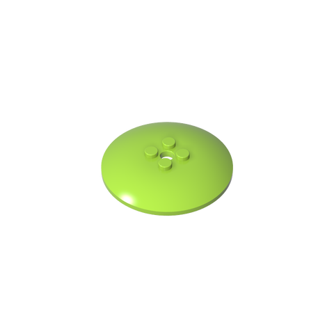 Gobricks,Dish 6 x 6 Inverted (Radar) with Solid Studs,44375b,45729,44375,35327