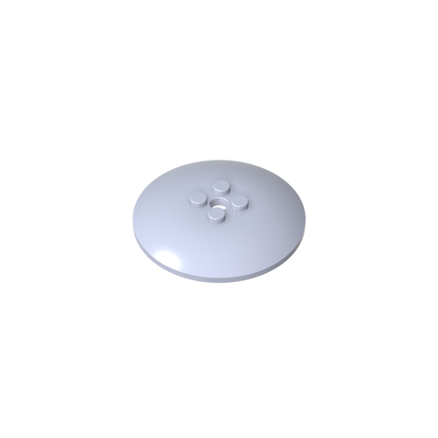 Gobricks,Dish 6 x 6 Inverted (Radar) with Solid Studs,44375b,45729,44375,35327