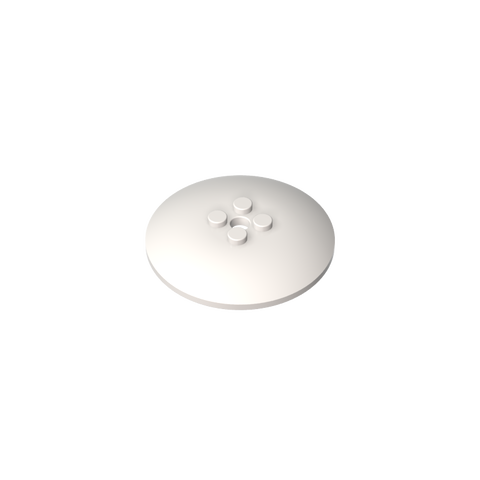 Gobricks,Dish 6 x 6 Inverted (Radar) with Solid Studs,44375b,45729,44375,35327