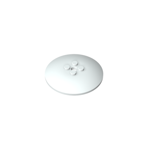 Gobricks,Dish 6 x 6 Inverted (Radar) with Solid Studs,44375b,45729,44375,35327