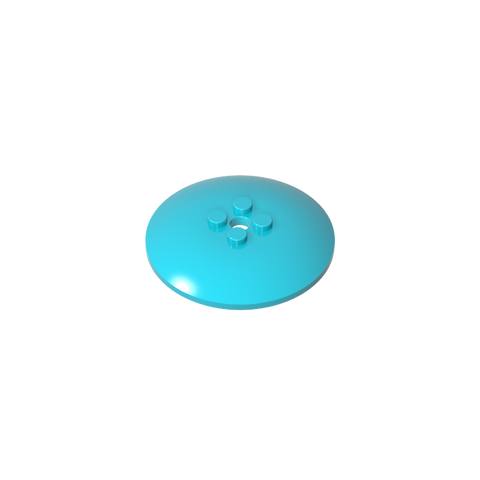 Gobricks,Dish 6 x 6 Inverted (Radar) with Solid Studs,44375b,45729,44375,35327