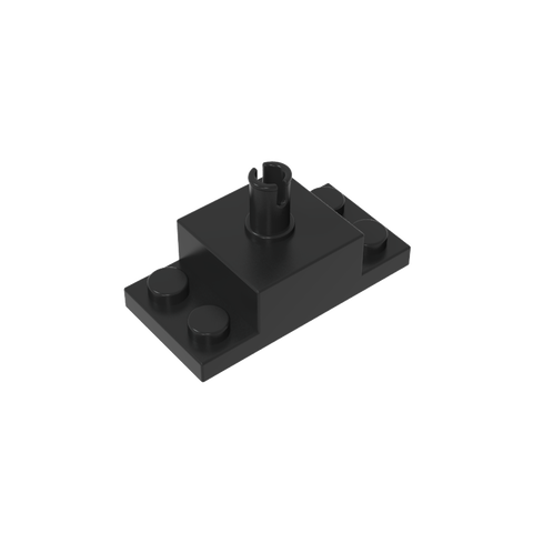 Gobricks,Brick Special 2 x 2 with Top Pin and 1 x 2 Side Plates,30592,42194