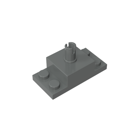 Gobricks,Brick Special 2 x 2 with Top Pin and 1 x 2 Side Plates,30592,42194