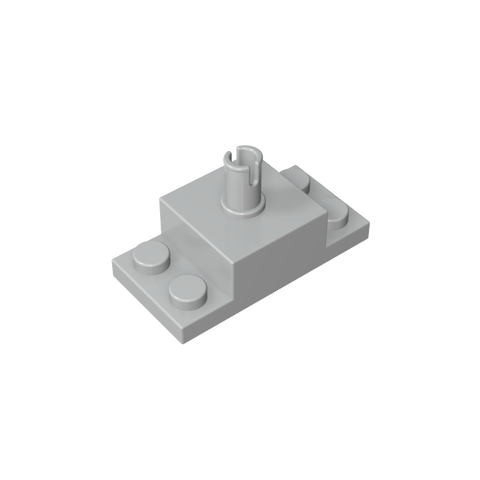 Gobricks,Brick Special 2 x 2 with Top Pin and 1 x 2 Side Plates,30592,42194