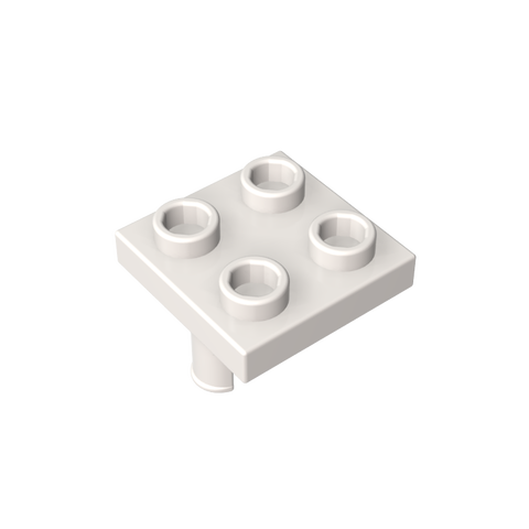 Gobricks,Plate 2 x 2 with 2 Pins,15092,49131