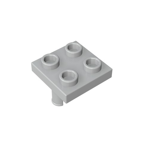 Gobricks,Plate 2 x 2 with 2 Pins,15092,49131