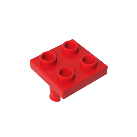 Gobricks,Plate 2 x 2 with 2 Pins,15092,49131