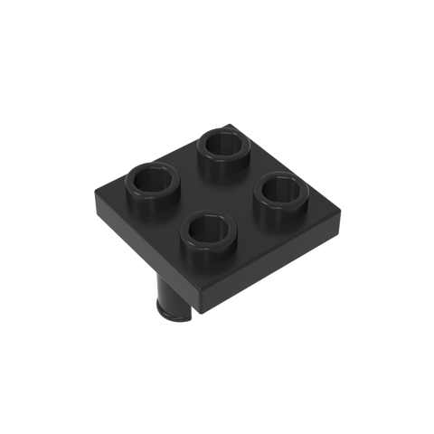 Gobricks,Plate 2 x 2 with 2 Pins,15092,49131