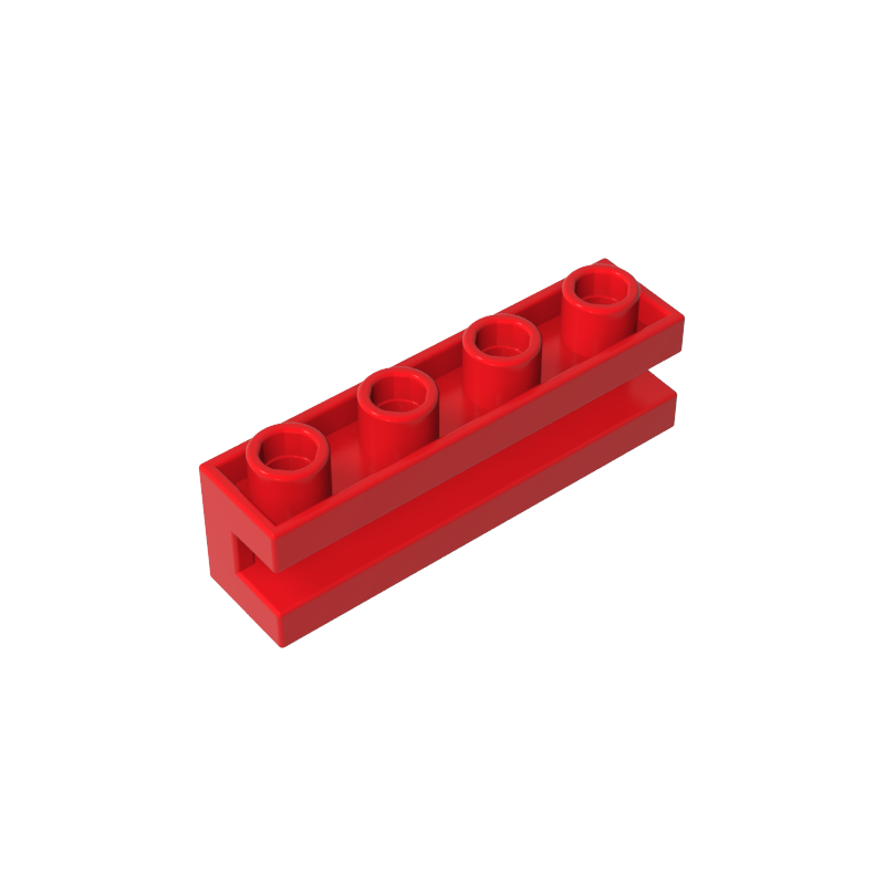 Gobricks,Brick Special 1 x 4 with Groove,2653
