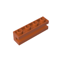 Brick Special 1 x 4 with Groove ,2653