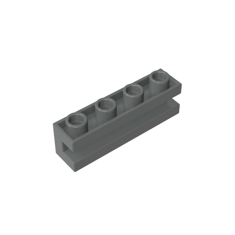 Gobricks,Brick Special 1 x 4 with Groove,2653
