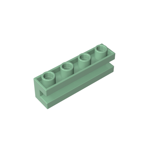 Gobricks,Brick Special 1 x 4 with Groove,2653