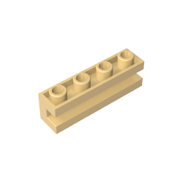 Brick Special 1 x 4 with Groove ,2653