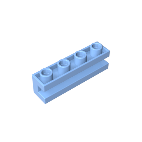 Gobricks,Brick Special 1 x 4 with Groove,2653