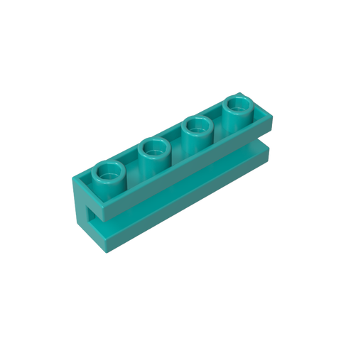 Gobricks,Brick Special 1 x 4 with Groove,2653