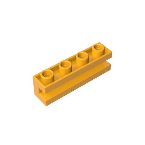 Gobricks,Brick Special 1 x 4 with Groove,2653