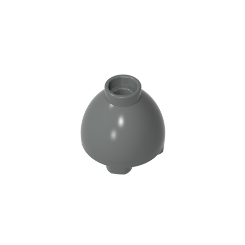 Gobricks,Brick Round 2 x 2 x 1 1/3 Inverted,24947