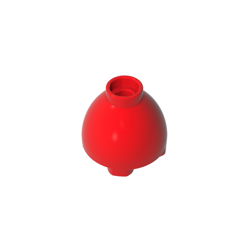 Gobricks,Brick Round 2 x 2 x 1 1/3 Inverted,24947