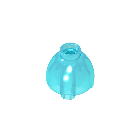 Gobricks,Brick Round 2 x 2 x 1 1/3 Inverted,24947
