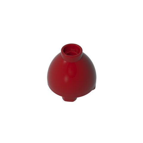 Gobricks,Brick Round 2 x 2 x 1 1/3 Inverted,24947