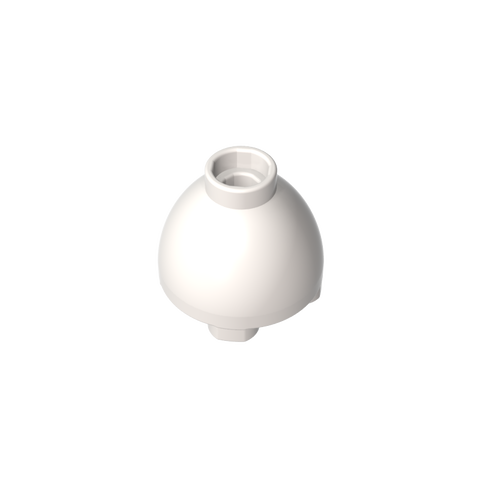 Gobricks,Brick Round 2 x 2 x 1 1/3 Inverted,24947