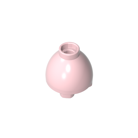 Gobricks,Brick Round 2 x 2 x 1 1/3 Inverted,24947
