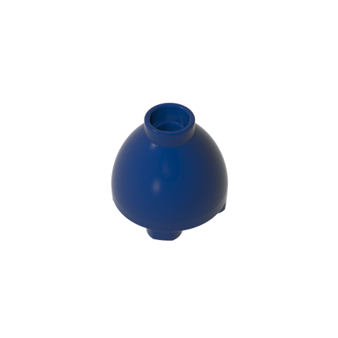 Gobricks,Brick Round 2 x 2 x 1 1/3 Inverted,24947