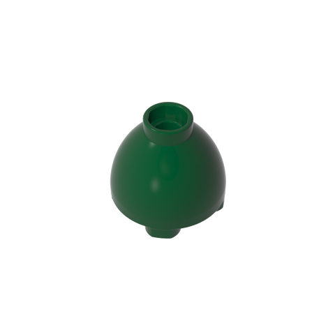 Gobricks,Brick Round 2 x 2 x 1 1/3 Inverted,24947