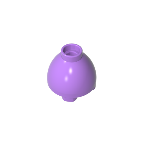 Gobricks,Brick Round 2 x 2 x 1 1/3 Inverted,24947